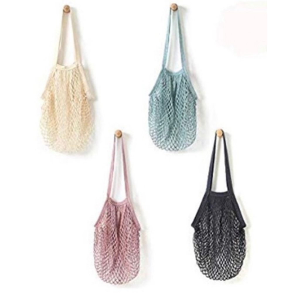 Ivory | French Market Net Bags - Picture 5 of 6